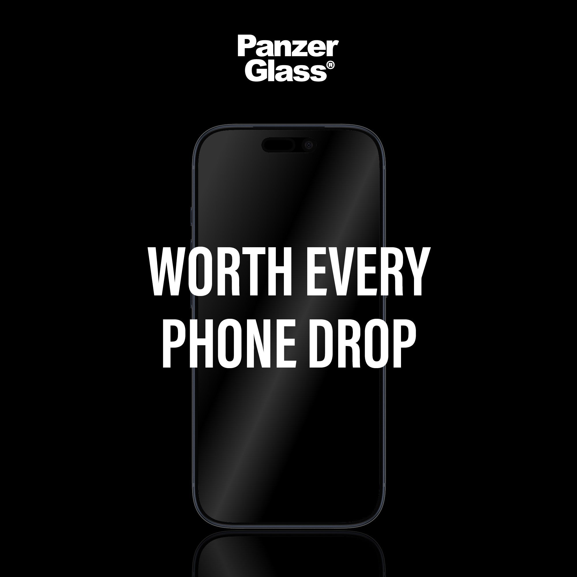 PanzerGlass® 2-Way Privacy Screen Protector iPhone 17 | iPhone 16 Pro | Ultra-Wide Fit w. EasyAligner